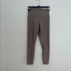 Alo Brown High-Waisted Leggings